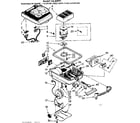 Kenmore 11625991 base assembly diagram