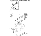 Kenmore 11626270 attachment parts diagram