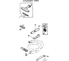 Kenmore 11626273 attachment parts diagram