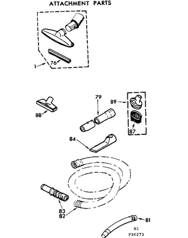 Attachment parts