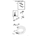Kenmore 11626421 attachment parts diagram