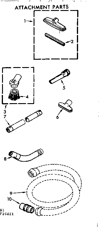 Attachment parts