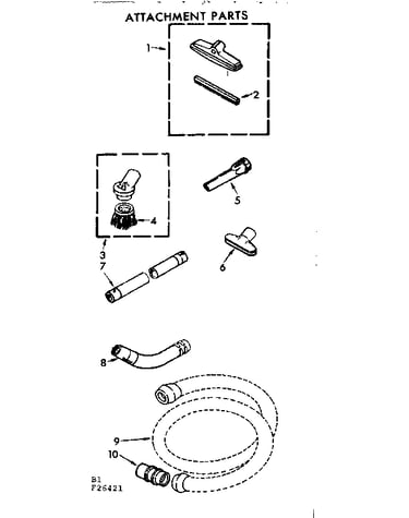 Attachment parts