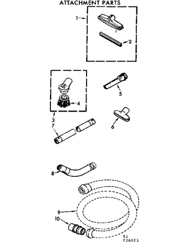 Attachment parts