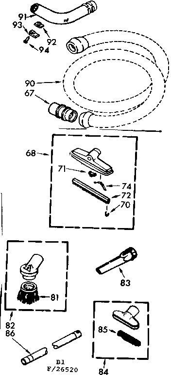 Attachment parts