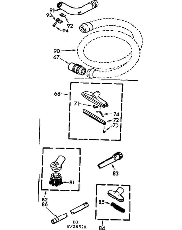 Attachment parts