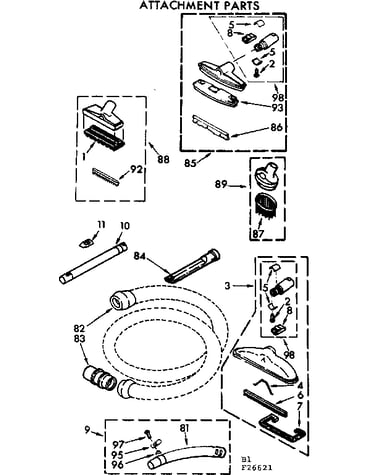 Attachment parts