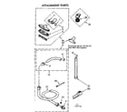 Kenmore 11626710 attachment parts diagram