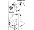 Kenmore 11626870 attachment parts diagram