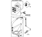 Kenmore 11626871 attachment parts diagram
