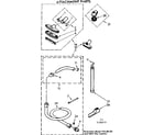 Kenmore 11626873 attachment parts diagram