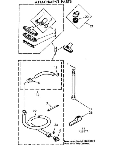 Attachment parts