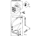 Kenmore 11626890 attachment parts diagram