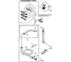 Kenmore 11626893 attachment parts diagram