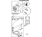 Kenmore 11626910 attachment parts diagram