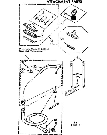 Attachment parts