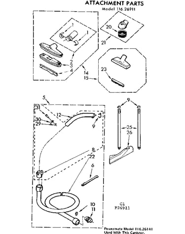 Attachment parts