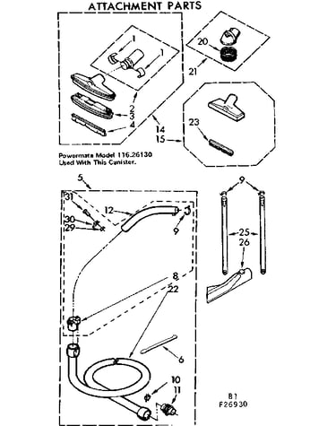 Attachment parts