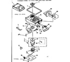 Kenmore 11626931 base assembly diagram