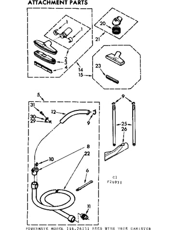 Attachment parts