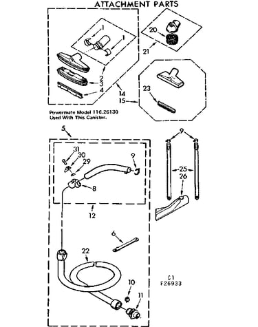 Attachment parts