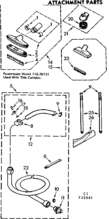 Attachment parts