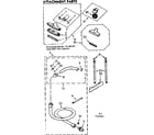 Kenmore 11626961 attachment parts diagram