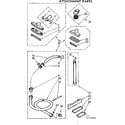 Kenmore 11626990 attachment parts diagram
