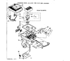Kenmore 11626993 base assembly diagram
