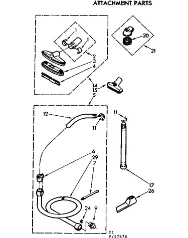 Attachment parts