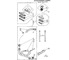Kenmore 11627960 attachment parts diagram