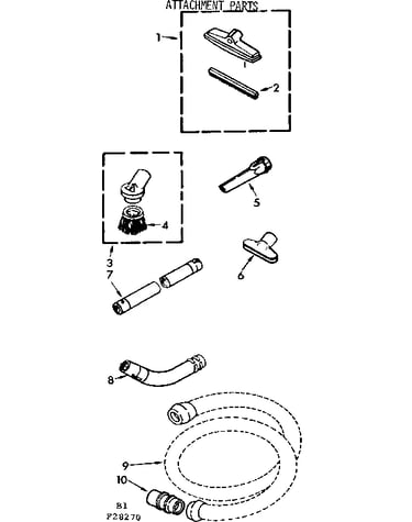 Attachment parts