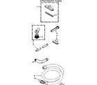 Kenmore 11628410 attachment parts diagram
