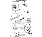 Kenmore 11628800 attachment parts diagram