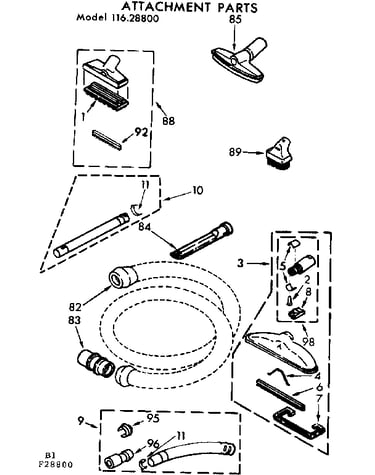 Attachment parts