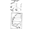 Kenmore 11628880 attachment parts diagram