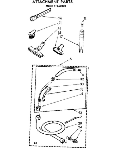 Attachment parts