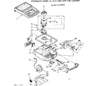 Kenmore 11628910 base assembly diagram