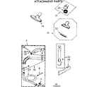 Kenmore 11628912 attachment parts diagram