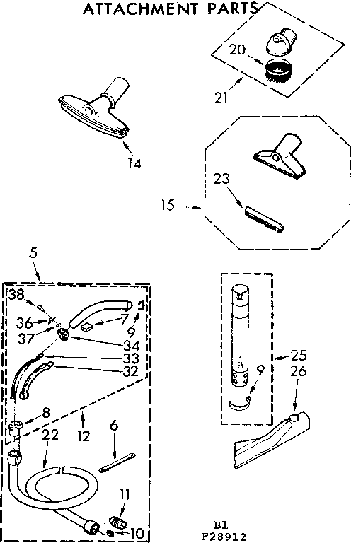 Attachment parts