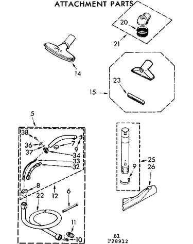 Attachment parts