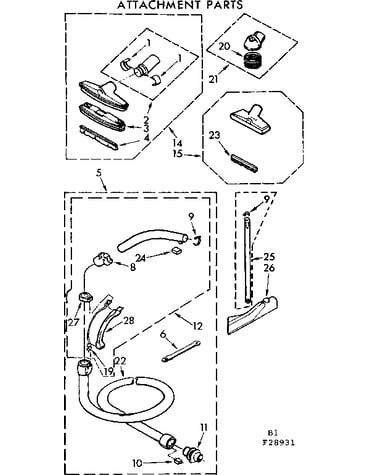 Attachment parts