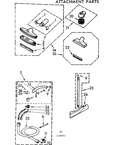 Attachment parts