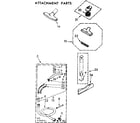 Kenmore 11628952 attachment parts diagram