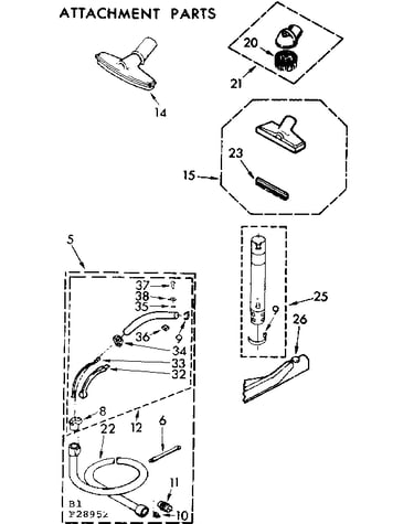 Attachment parts