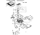 Kenmore 11628961 base assembly diagram