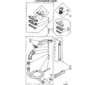 Kenmore 11628961 attachment parts diagram