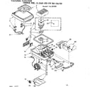 Kenmore 11628980 base assembly diagram