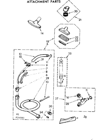 Attachment parts
