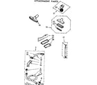 Kenmore 11628994 attachment parts diagram